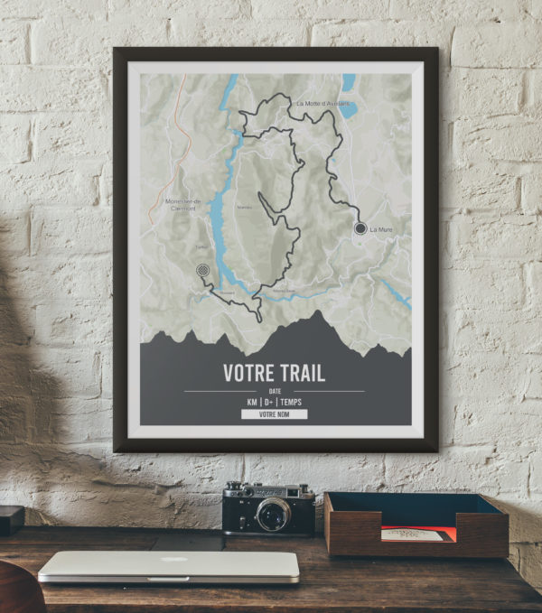 Affiche Poster de Trail Personnalisée