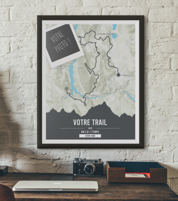 Affiche Poster de Trail Personnalisée