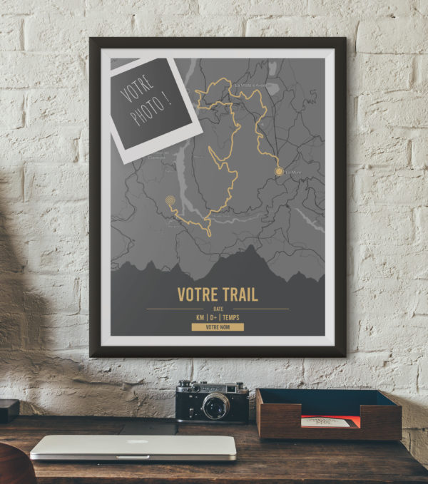 Affiche Poster de Trail Personnalisée