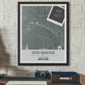 Affiche Poster de Marathon Personnalisée