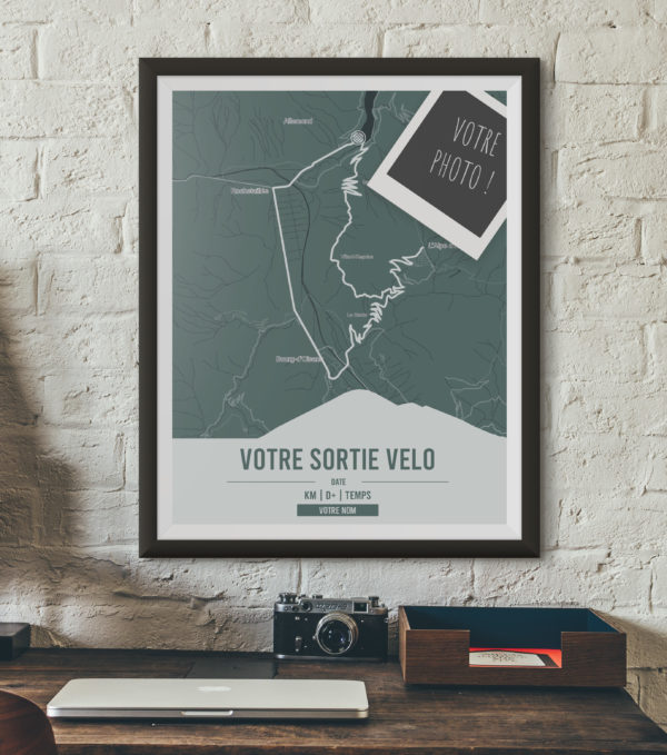 Affiche Poster de Vélo Cyclisme Personnalisée